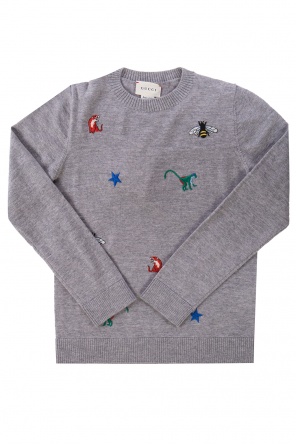 Animal motif sweater, zdjęcie 1 Animal motif sweater od Gucci Kids